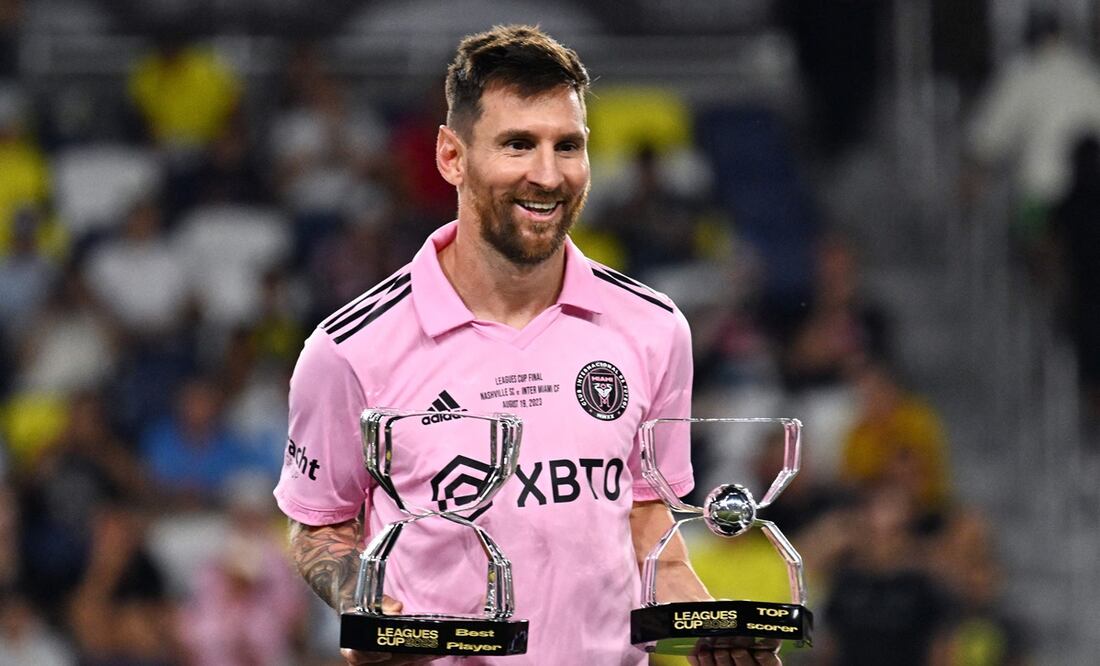 Messi brilla en la MLS: candidato al jugador más valioso tras 10 goles en la Leagues Cup. Foto: AFP