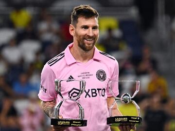 Las celebridades que apoyaron a Messi en la final de la Leagues Cup