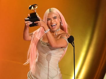 Premios Grammy 2024. Karol G gana su primer grammy por su álbum "Mañana será bonito"