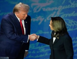 Harris desafía a Trump a un nuevo debate en octubre, pero el expresidente lo rechaza