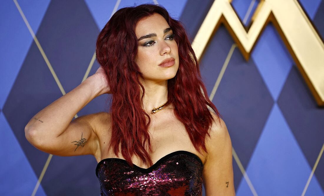 Dua Lipa (Photo by HENRY NICHOLLS / AFP)