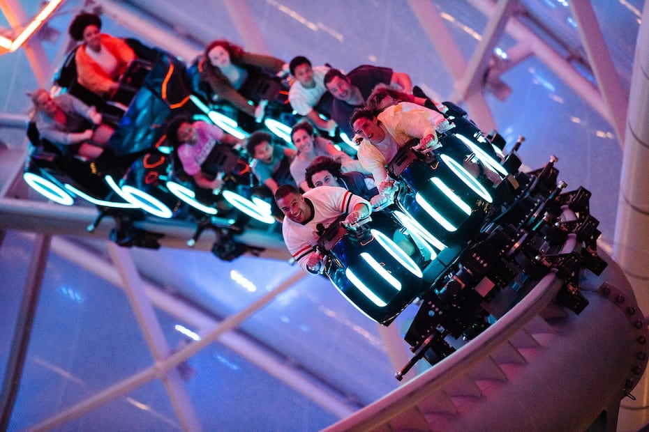 (Cortesía DISNEY) TRON Lightcycle / Run