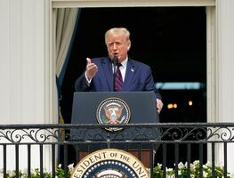 Trump dice que vacuna contra Covid-19 podría estar 'en semanas'