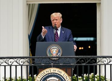 Trump dice que vacuna contra Covid-19 podría estar 'en semanas'