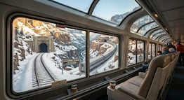 Trenes que te llevarán por destinos paradisíacos e históricos de Estados Unidos