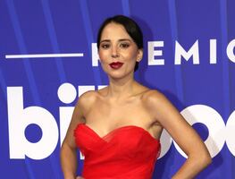 Majo Aguilar impone tendencia con glamoroso vestido strapless en Miami