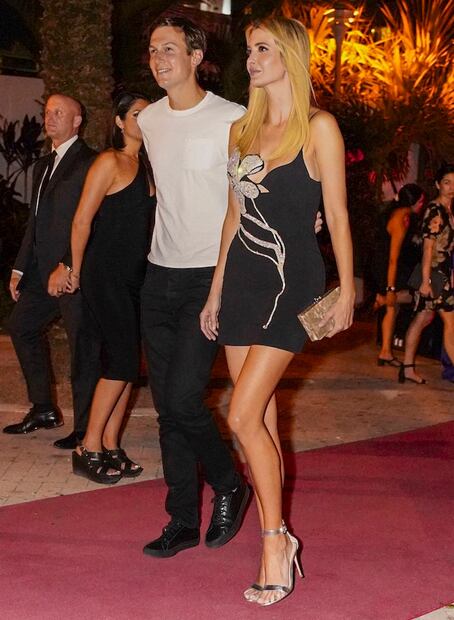 Ivanka Trump deslumbra con minivestido negro en Miami