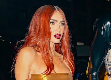 Al estilo de Jessica Rabbit, Megan Fox arrasa en gala de Time con vestido strapless