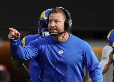 Este es el salario del Sean McVay, el entrenador de los Rams de Los Ángeles