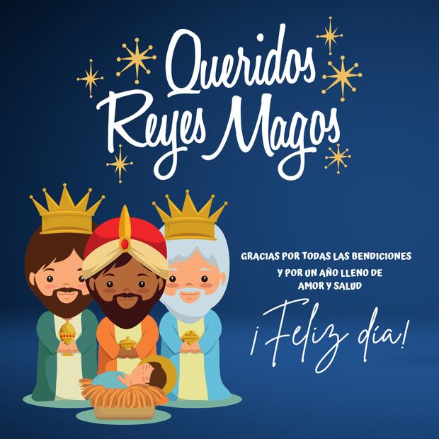 Feliz Día de los Reyes Magos. Foto: Canva