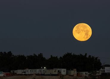 Esta 'superluna de nieve' es la más brillante del año: NASA