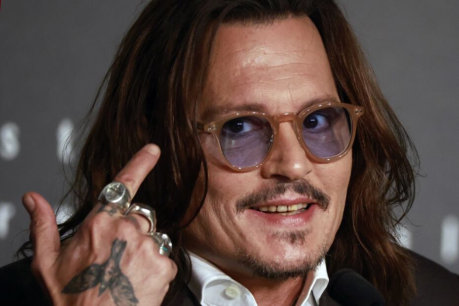 Johnny Depp señalado por sus dientes "podridos". Foto: AFP
