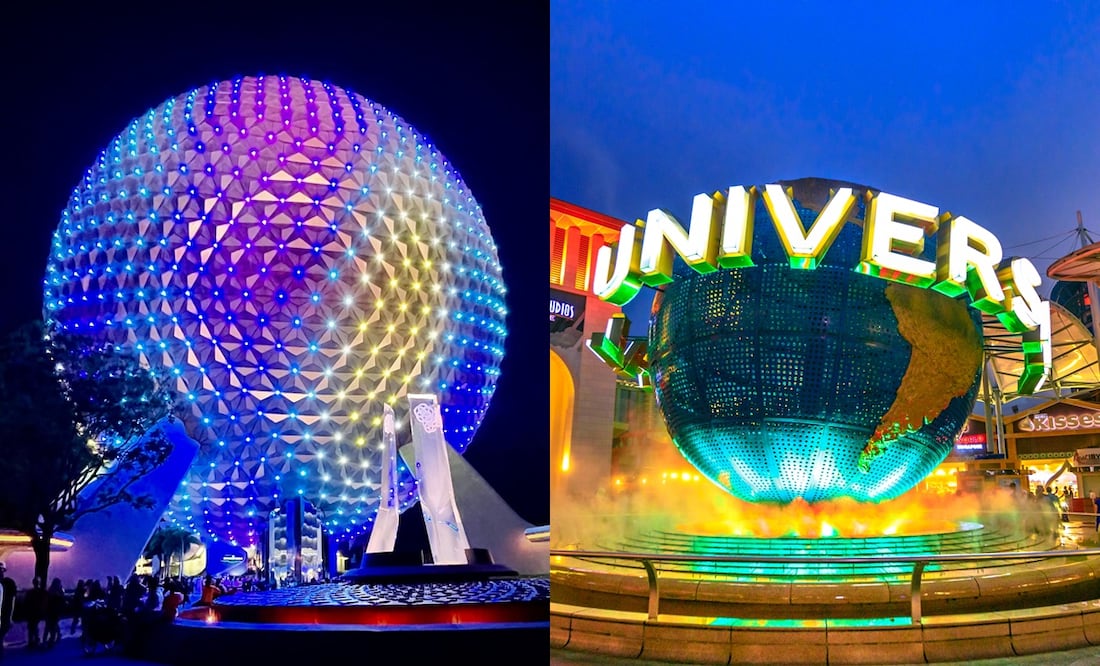 Disney World y Universal Orlando/ iStock/ Wirestock/bennymarty