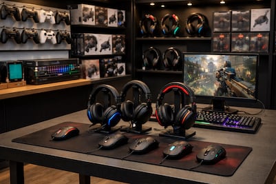 ¿Dónde comprar accesorios gamer baratos y originales en CDMX?