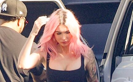 Megan Fox presume ‘abs de acero’ y escote de infarto con diminuto bralette en México