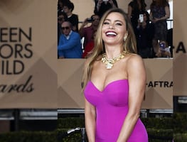 Sofía Vergara y el escotado traje de baño con el que cautivó en su casa secreta de verano