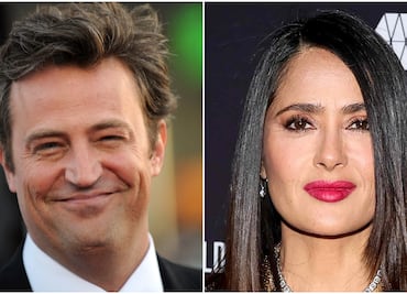 Salma Hayek dedica triste despedida a Matthew Perry tras su muerte