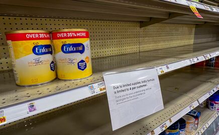 Abbott acuerda reabrir planta que produce leche de fórmula y lamenta escasez
