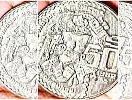 Piden hasta $2 millones de pesos por esta moneda de $50 pesos de 1982