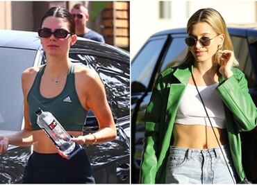 Kendall Jenner y Hailey Bieber arrasan con leggings y "abs de impacto" en LA