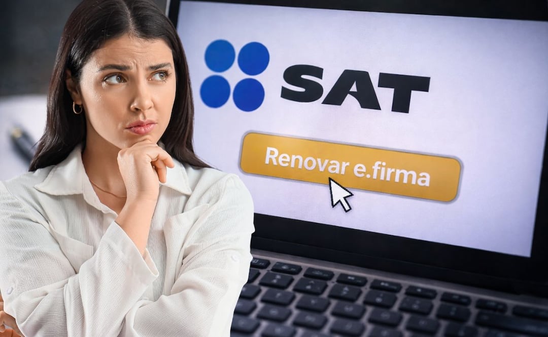 SAT ¿Cuánto dura tu e.firma Checa la vigencia y cómo renovarla en línea en 2026. Foto: Especial / SAT