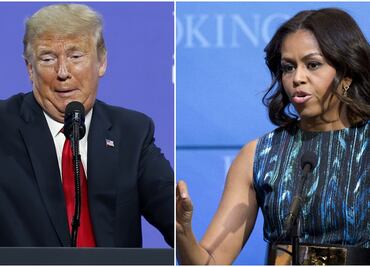 Trump responde a ataques de Michelle Obama en la convención demócrata