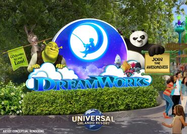 Universal Orlando anuncia nueva área de Dreamworks: con Shrek, Trolls y Kung Fu Panda