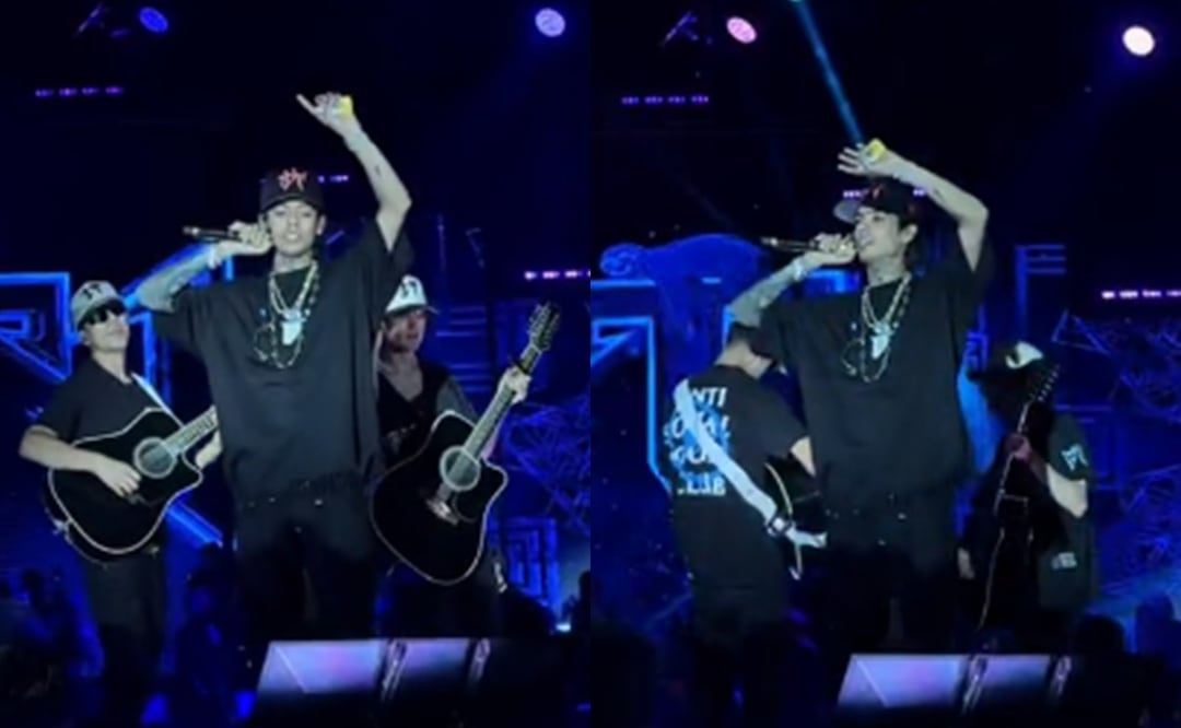 Nataneal Cano es acusado de gordofobico por comentario en concierto; “respeto para las mujeres guapas, menos a las gordas”. Foto: Captura TikTok