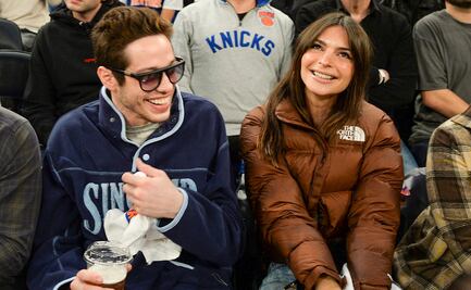 Sonrientes y enamorados, Emily Ratajkowski y Pete Davidson confirman romance 