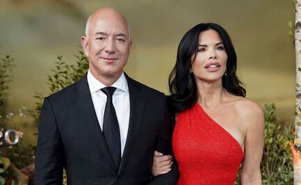 Novia de Jeff Bezos se suma a tendencia de 'lencería a la vista' con vestido de encaje
