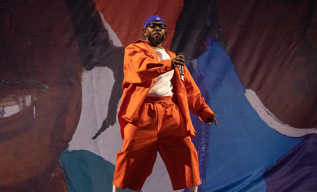 Ni Taylor Swift ni Miley Cyrus. Kendrick Lamar protagonizará el medio tiempo del Super Bowl de 2025. Foto: AFP