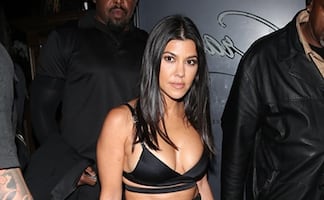 Kourtney Kardashian se une a la tendencia Barbiecore con catsuit transparente 