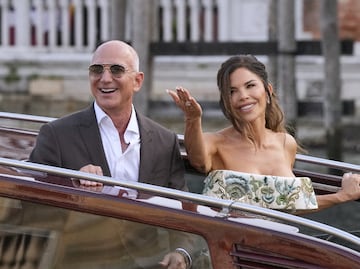 Jeff Bezos y Lauren Sánchez se dan el sí quiero en boda millonaria en Venecia