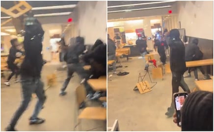 VIDEO: batalla campal en restaurante Chipotle alarma a vecinos de Washington DC