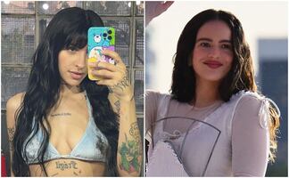 Cazzu, novia de Christian Nodal, ¿intenta copiar look de gira a Rosalía?