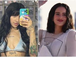 Cazzu, novia de Christian Nodal, ¿intenta copiar look de gira a Rosalía?