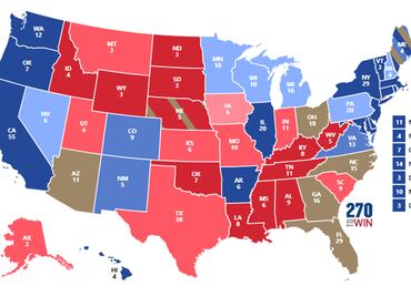 ¿Qué son los 'swing states' y por qué son claves para la elección?