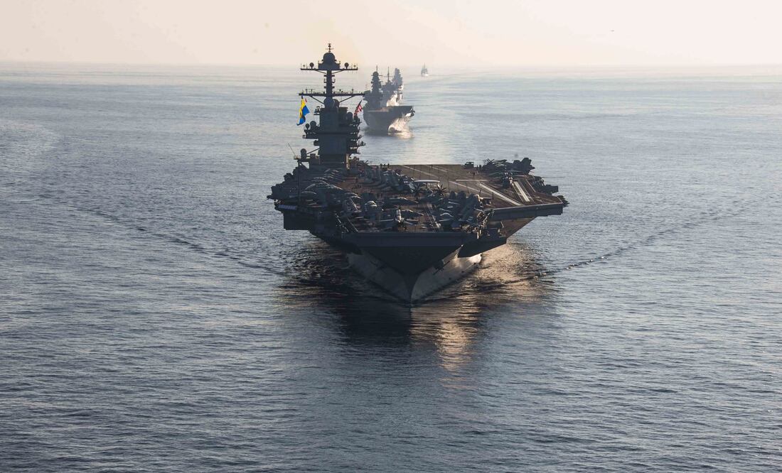 EEUU envía al Mediterráneo un segundo portaaviones que apoyará a Israel "si es necesario" EFE/EPA/US NAVY/MC2 JACOB MATTINGLY HANDOUT