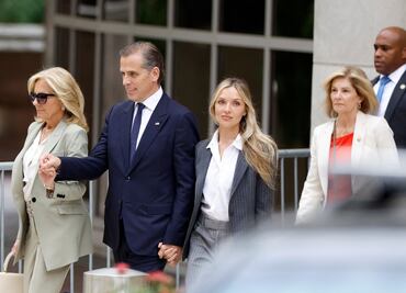 Hunter Biden agradece el apoyo recibido tras ser declarado culpable por compra ilegal de un arma