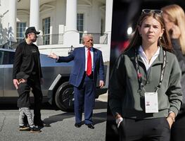 Donald Trump regala a su nieta Kai un Tesla Cybertruck de casi 100 mil dólares