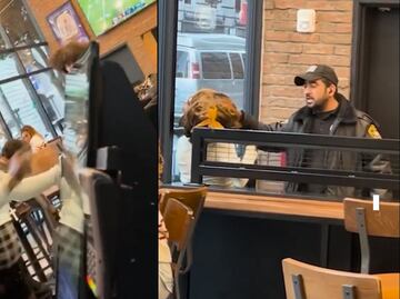 Guardia de seguridad abofetea a mujer en Taco Bell de Los Ángeles y video causa indignación