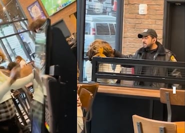 Guardia de seguridad abofetea a mujer en Taco Bell de Los Ángeles y video causa indignación