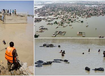 Pakistán, devastado por las inundaciones más mortíferas en tres décadas