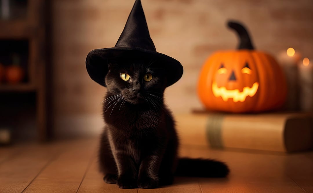 ¿Roban gatos negros para rituales en Halloween? Esto se sabe de las alertas en México. Foto: Canva