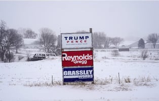 Tormenta de nieve paraliza regiones cruciales previo a las Primarias en Iowa