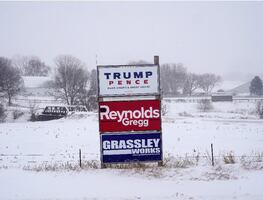 Tormenta de nieve paraliza regiones cruciales previo a las Primarias en Iowa