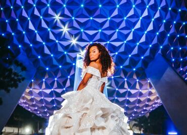 Lanzan vestido de novia en honor a los 50 años de Walt Disney World
