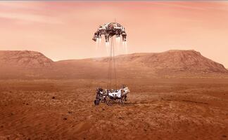 Perseverance llega a Marte; supera los 7 minutos de terror