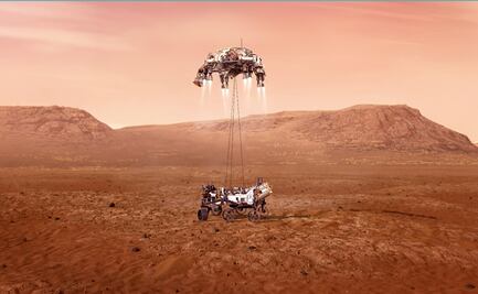 Perseverance llega a Marte; supera los 7 minutos de terror