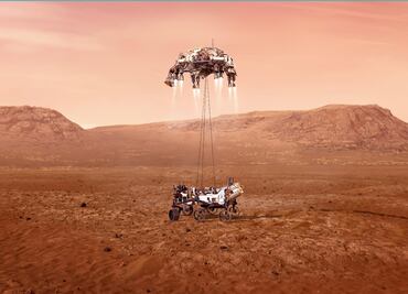 Perseverance llega a Marte; supera los 7 minutos de terror